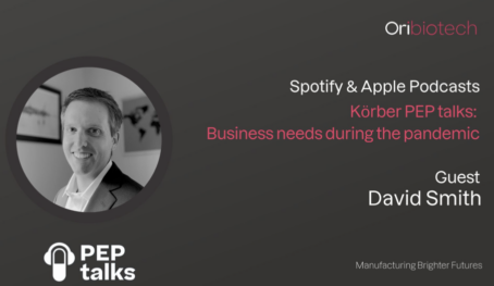 View What can the pharmaceutical industry learn from disrupters such as Covid-19 and can it be a catalyst for change? Pep podcast cover featuring David Smith
